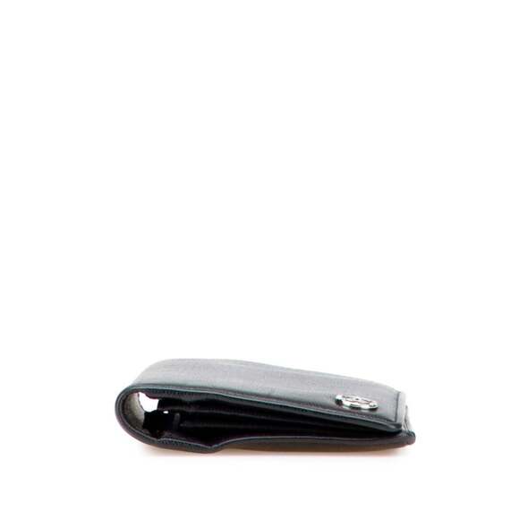 CHANEL Authentic Black Leather Wallet